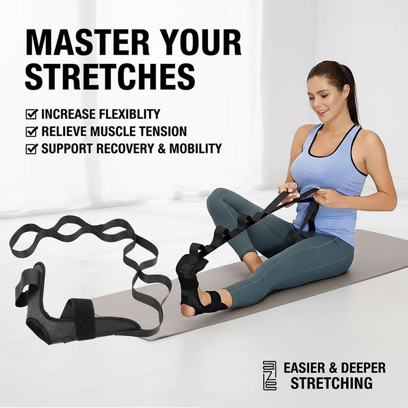 Pilates Yoga Joint - Эластичная лента для растяжки ног для
