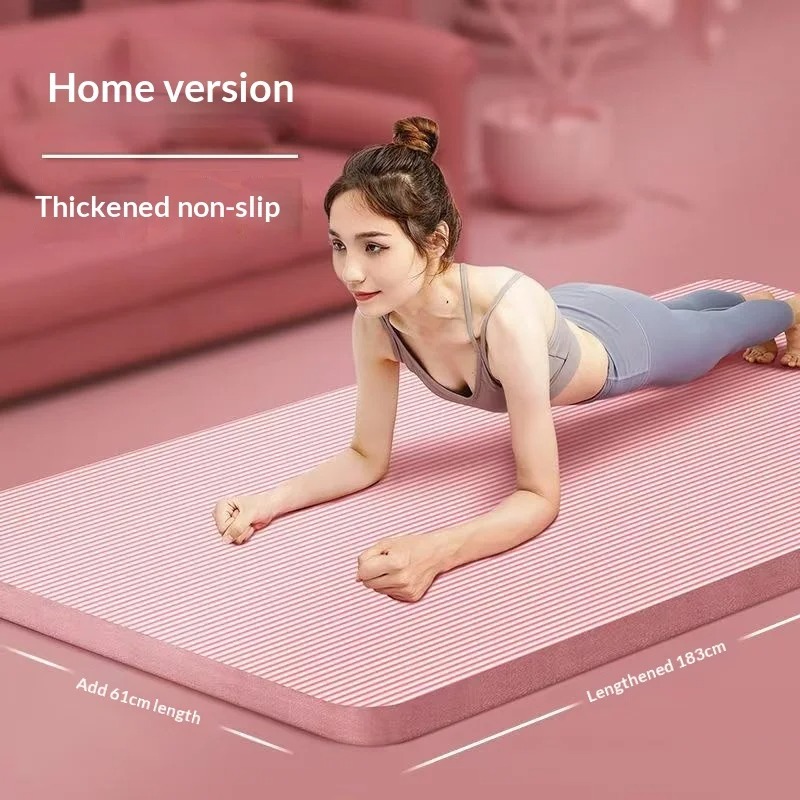 Утолщенный нескользящий коврик – обзор и цена Home Pilates Yoga