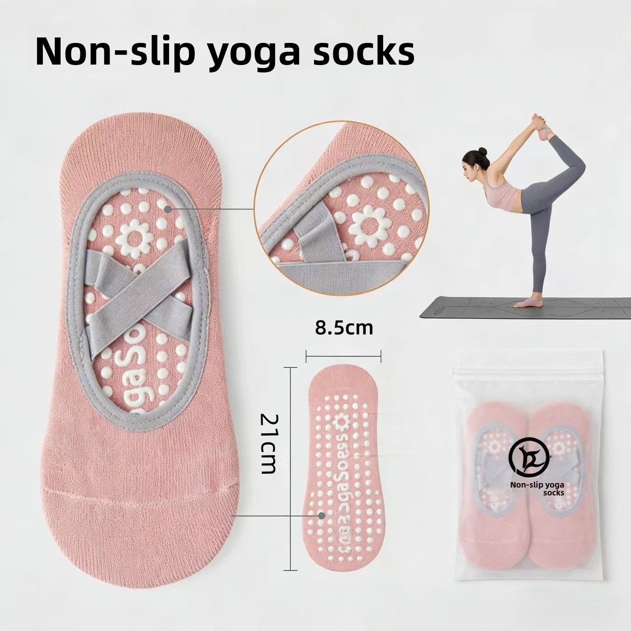 Женские носки для йоги с силик – обзор и цена Pilates Yoga Ballet