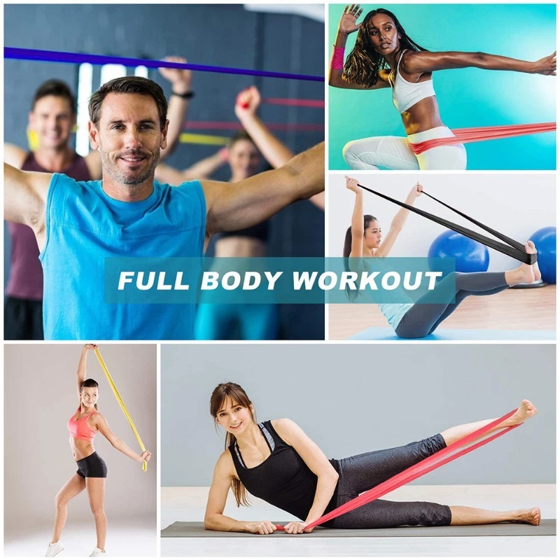 Эластичные ленты для тренирово – обзор и цена Home Pilates Yoga