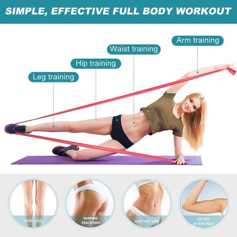 Эластичные ленты для тренирово – обзор и цена Home Pilates Yoga
